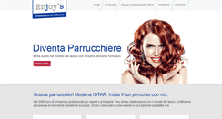 Desktop Screenshot of consulenzaparrucchieri.com